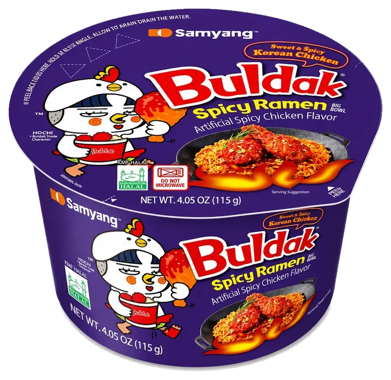 Ramen Buldak Big Bowl Pollo frito coreano