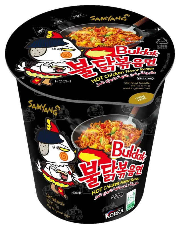 Ramen Buldak Vaso Pollo picante