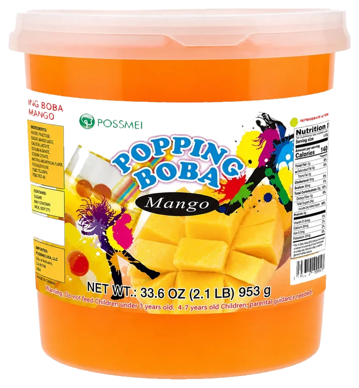 Perlas explosivas Possmei Mango