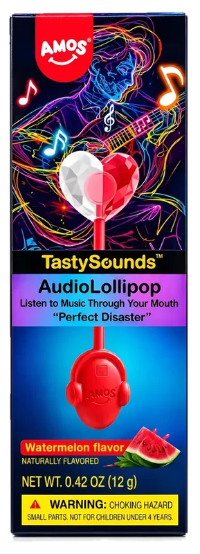 Gomitas Peelerz Paleta musical Tastysound Sandía