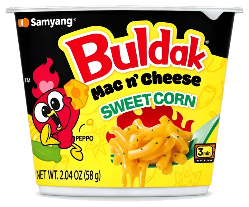 More Samyang Buldak products Mac & Cheese Bowl Sweet corn