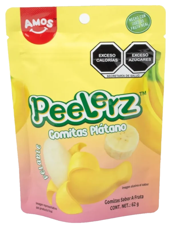 Gomitas Peelerz Plátano