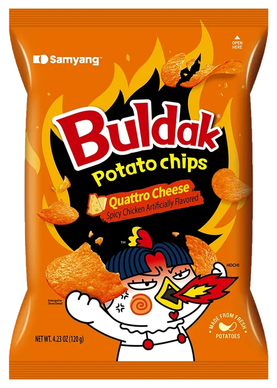 Más productos Samyang Buldak Papas Buldak Quattro Quesos